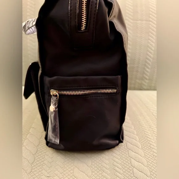 Travanti Work Tote Bag Black w/Red Lining NWT - Picture 13 of 16